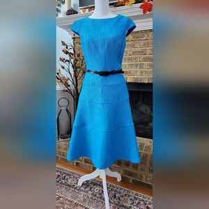 Jones Studio Vibrant Blue Midi Dress